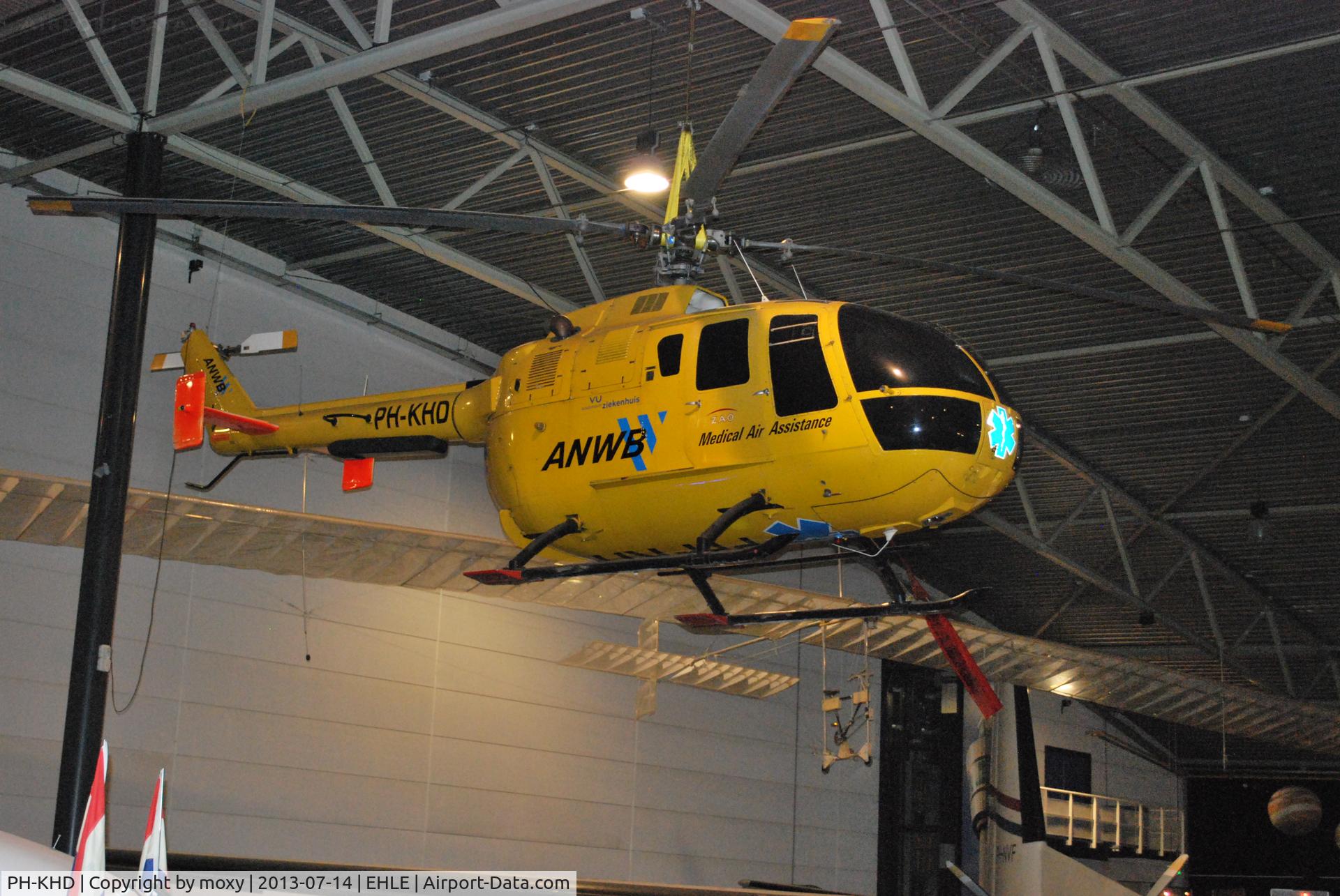 PH-KHD, 1977 MBB Bo-105CBS-4 C/N S-324, Bolkow BO-105C at Lelystad.