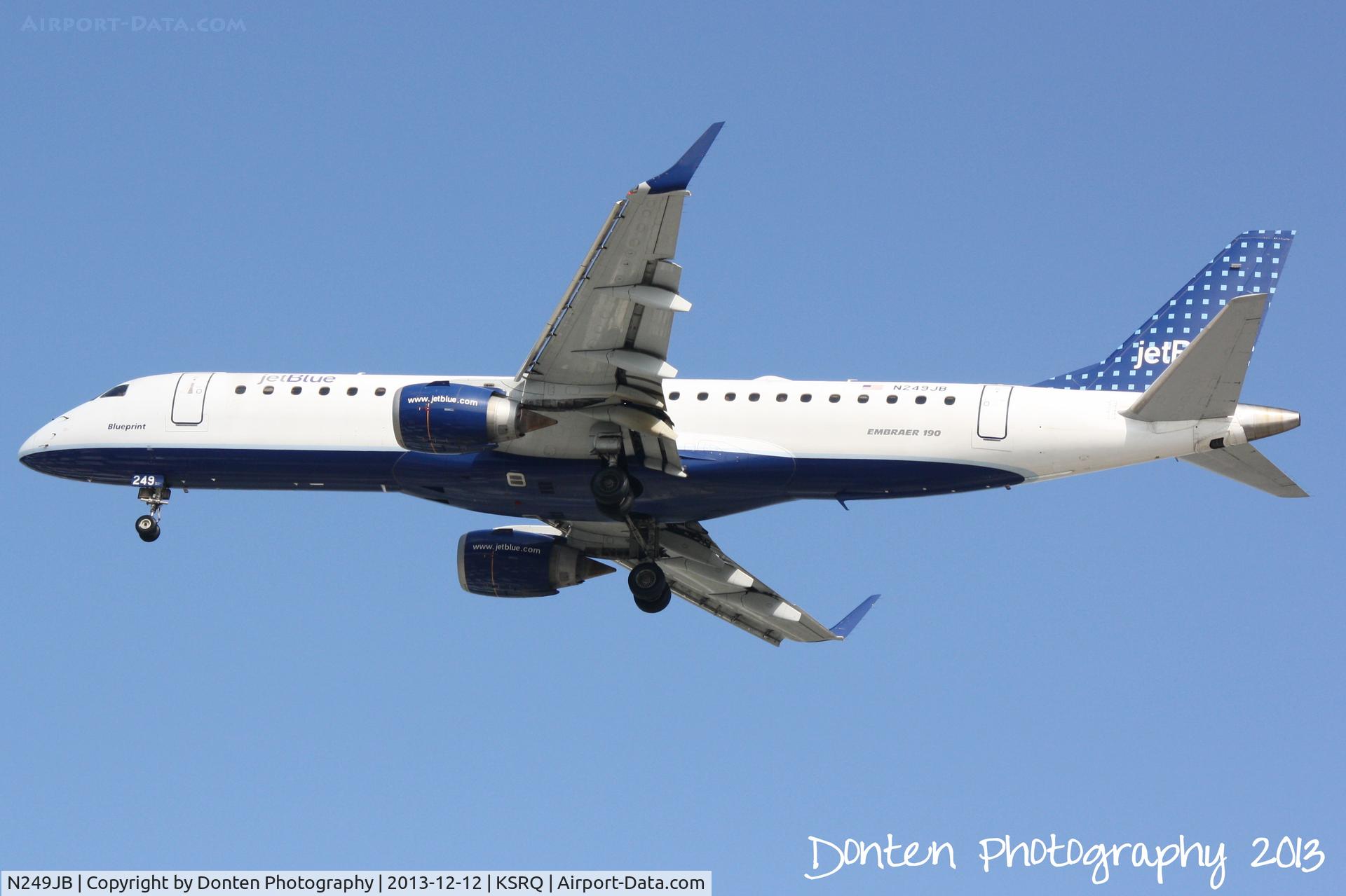 N249JB, 2006 Embraer 190AR (ERJ-190-100IGW) C/N 19000045, JetBlue Flight 741 (N249JB) 