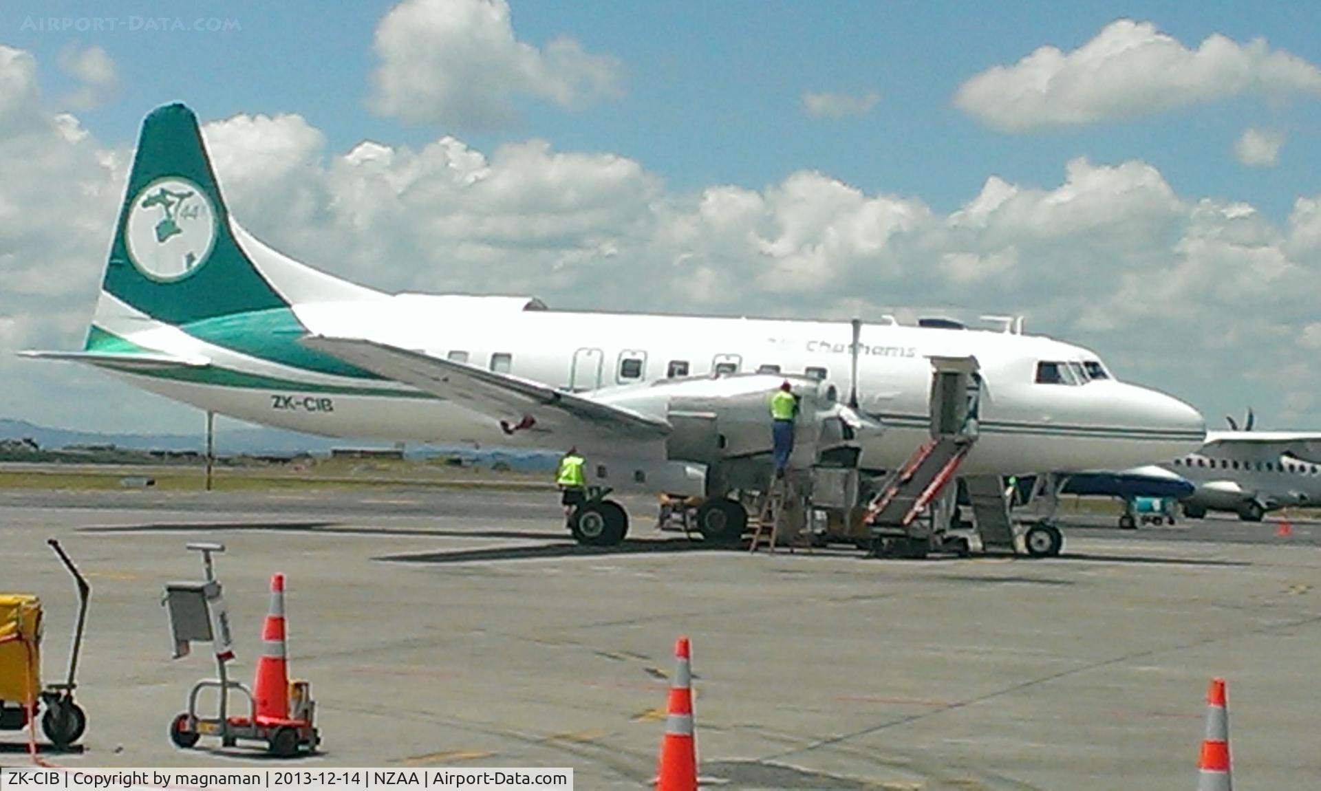 ZK-CIB, 1953 Convair 580 C/N 327A, Love these old machines. If you visit Auckland you will always see at least one on the ramp.