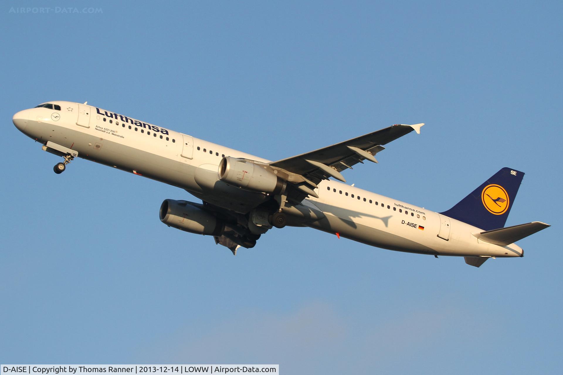 D-AISE, 2000 Airbus A321-231 C/N 1214, Lufthansa A321