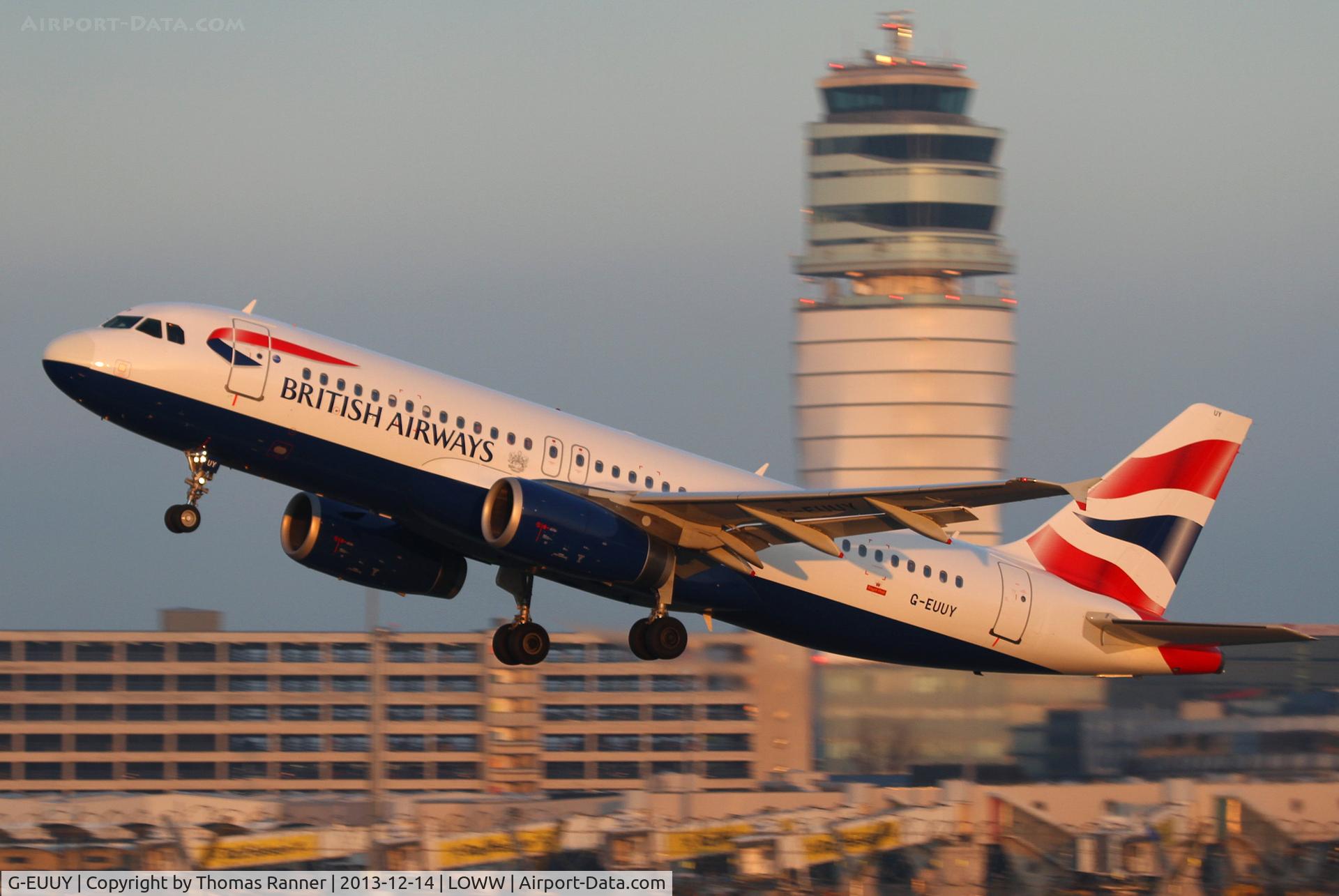 G-EUUY, 2008 Airbus A320-232 C/N 3607, British A320
