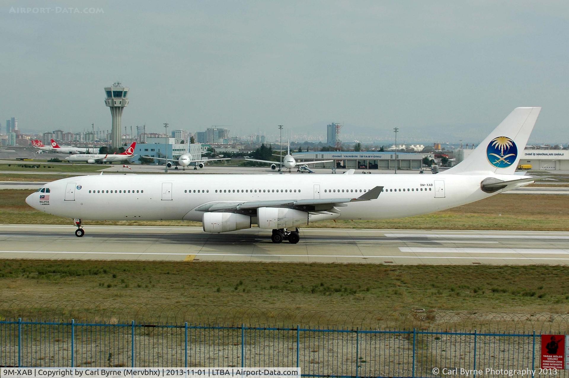 9M-XAB, 1999 Airbus A340-313 C/N 273, Taken from the Fly Inn Shopping Mall.