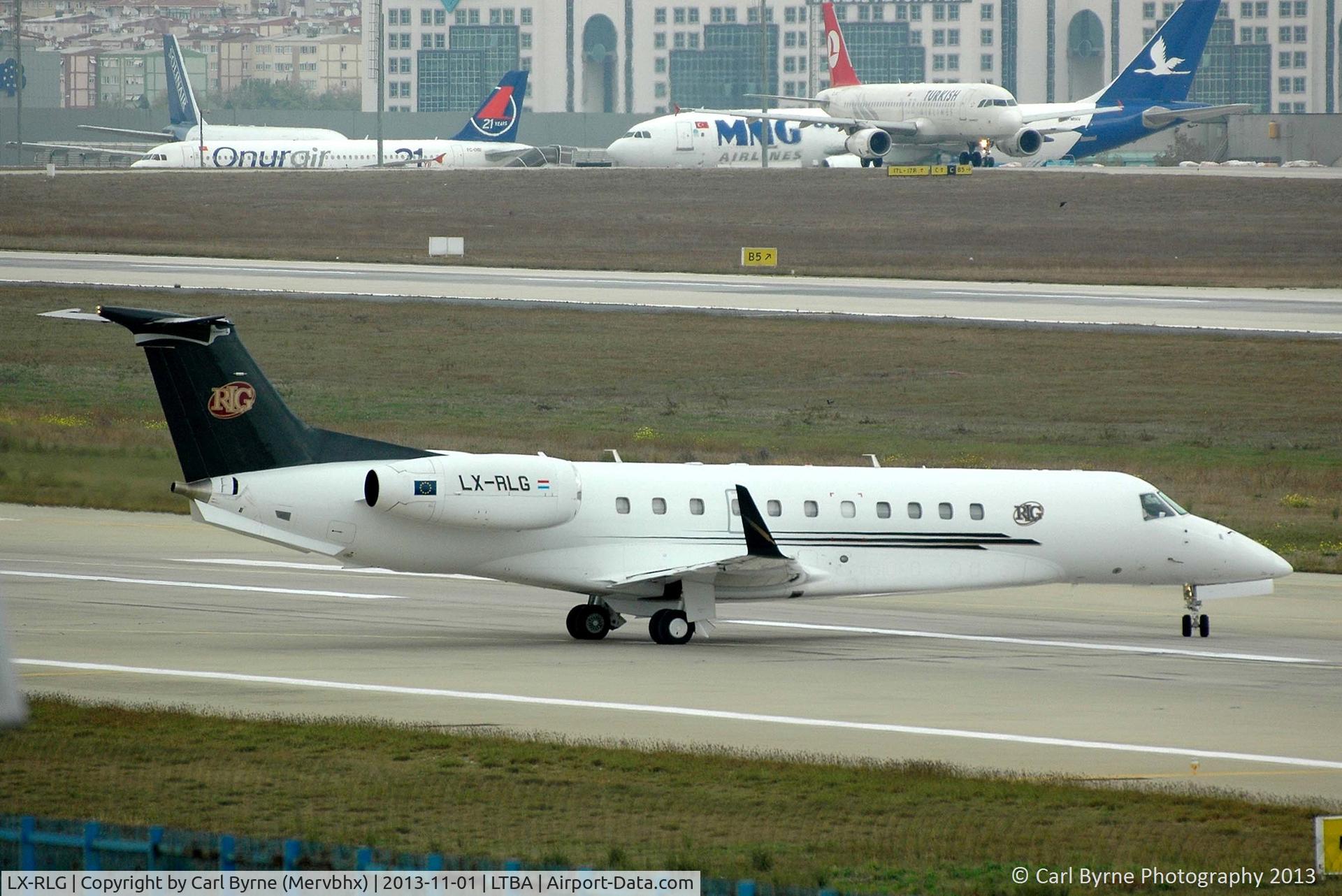 LX-RLG, 2006 Embraer EMB-135BJ Legacy C/N 14500967, Taken from the Fly Inn Shopping Mall.
