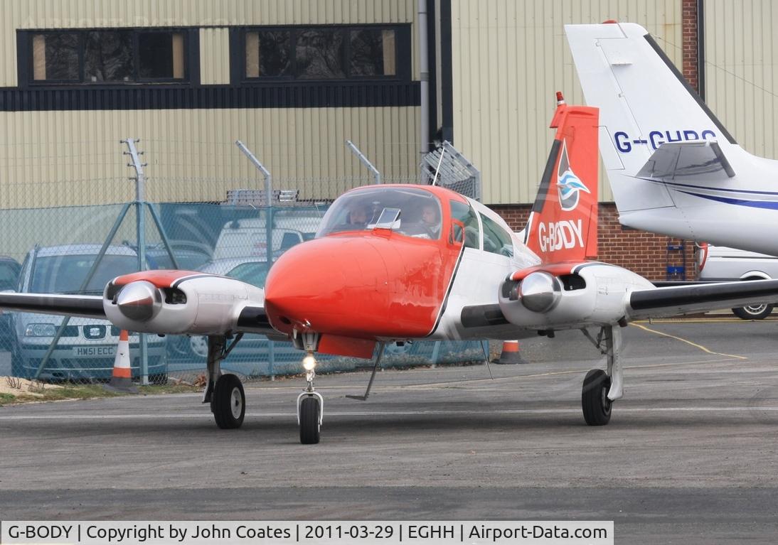 G-BODY, 1979 Cessna 310R C/N 310R-1503, At Signatures