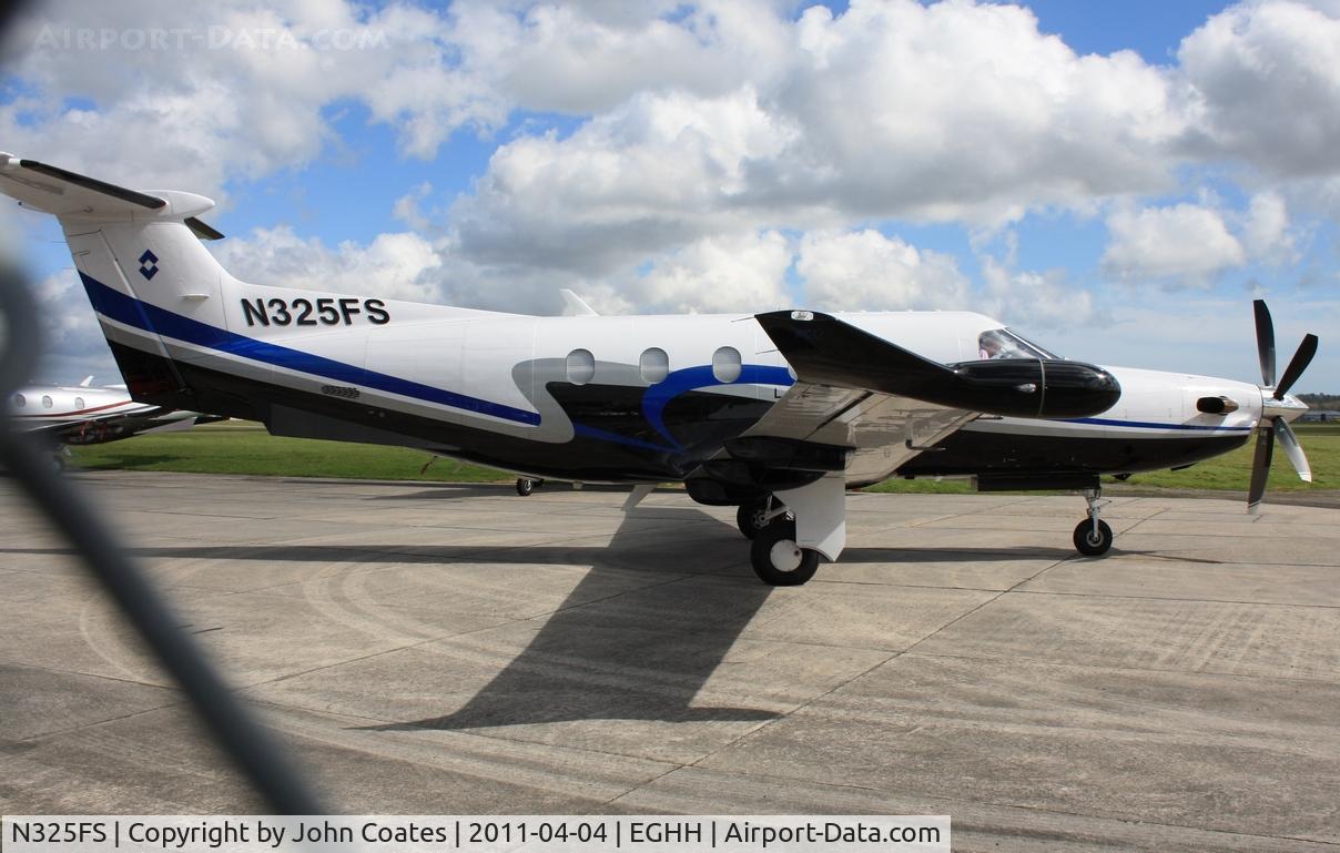 N325FS, 2006 Pilatus PC-12/47 C/N 746, Departing Pilatus Centre