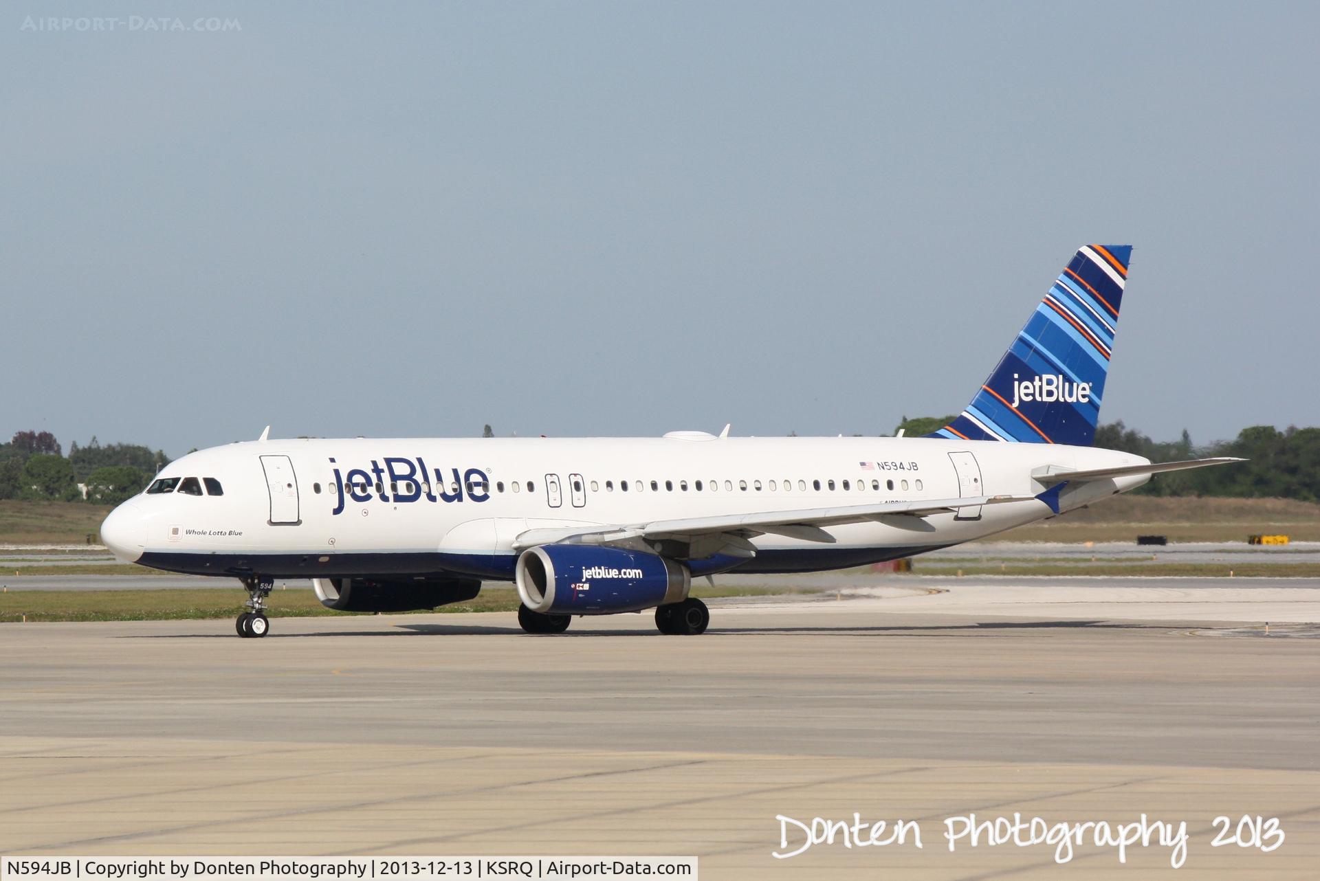 N594JB, 2004 Airbus A320-232 C/N 2284, JetBlue Flight 164 (N594JB) 