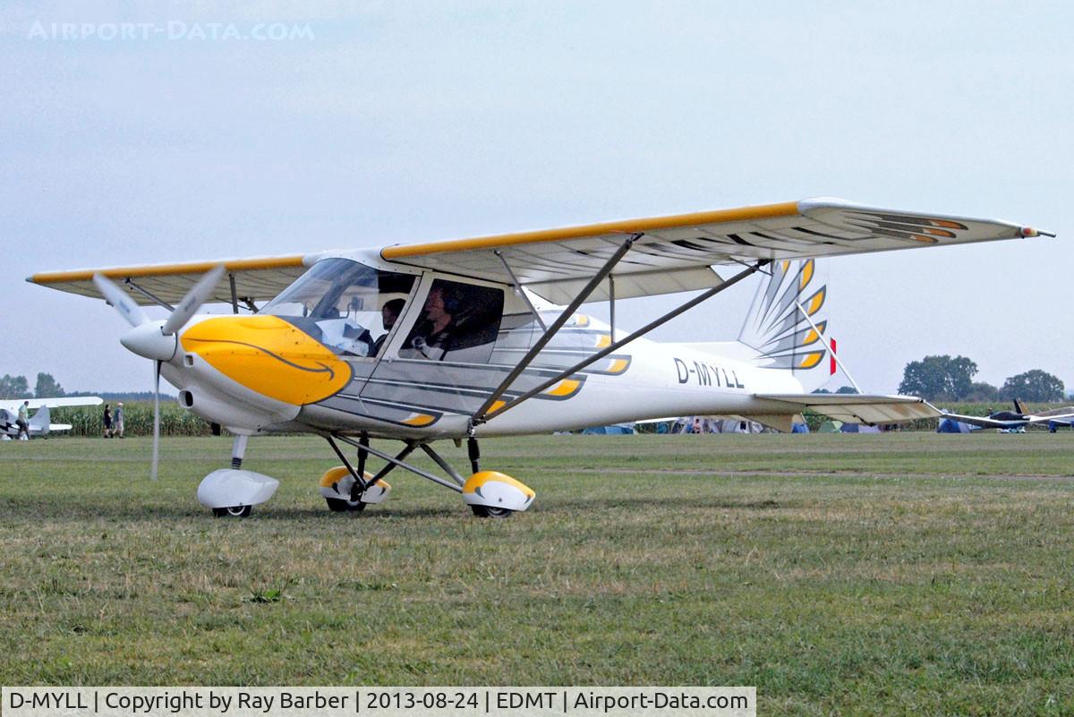 D-MYLL, 2002 Comco Ikarus C42 C/N 0201-6424, Comco Ikarus C-42 Cyclone [0201-6424] Tannheim~D 24/08/2013