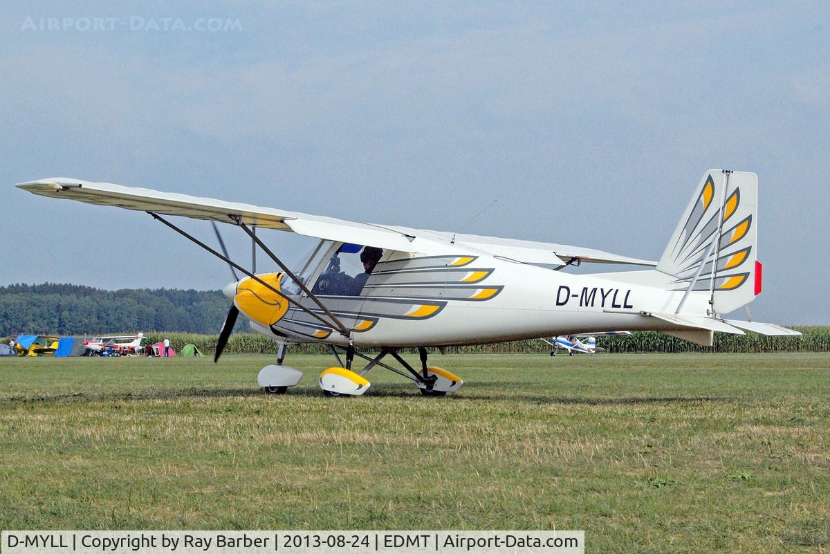 D-MYLL, 2002 Comco Ikarus C42 C/N 0201-6424, Comco Ikarus C-42 Cyclone [0201-6424] Tannheim~D 24/08/2013