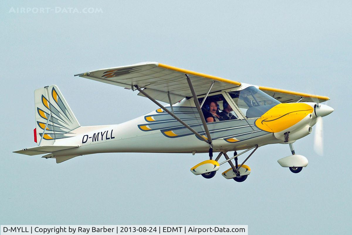 D-MYLL, 2002 Comco Ikarus C42 C/N 0201-6424, Comco Ikarus C-42 Cyclone [0201-6424] Tannheim~D 24/08/2013