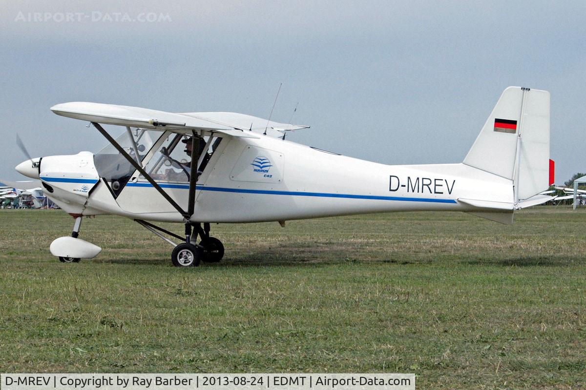 D-MREV, Comco Ikarus C42 C/N 9609-6011, Comco Ikarus C-42 Cyclone [9609-6011] Tannheim~D 24/08/2013