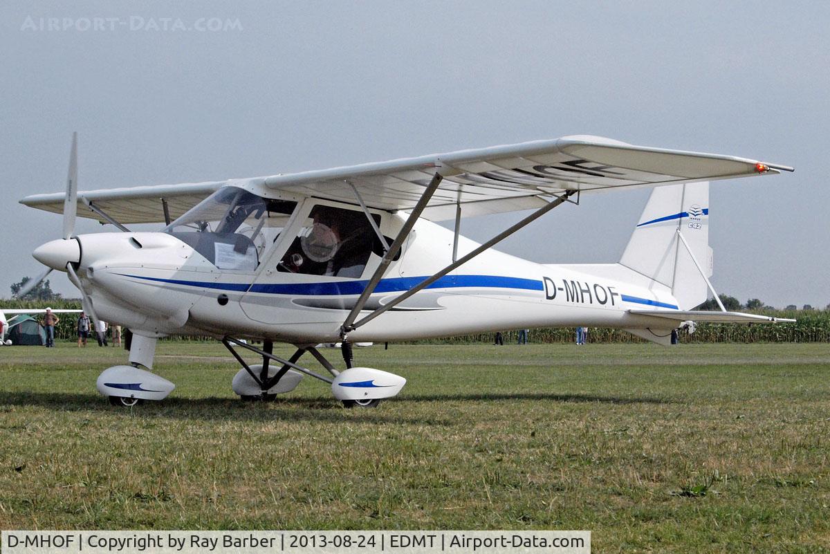D-MHOF, Comco Ikarus C42 C/N 105-7154, Comco Ikarus C-42 Cyclone [105-7154] Tannheim~D 24/08/2013