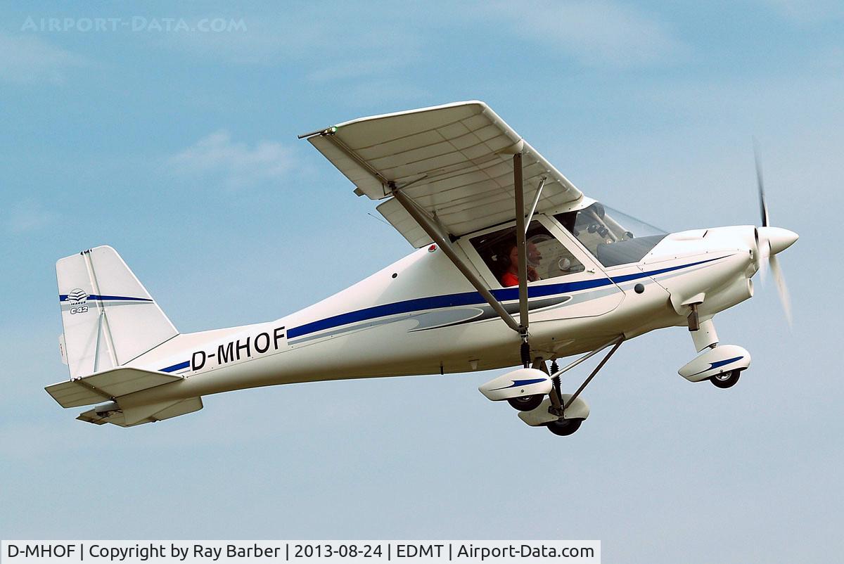 D-MHOF, Comco Ikarus C42 C/N 105-7154, Comco Ikarus C-42 Cyclone [105-7154] Tannheim~D 24/08/2013