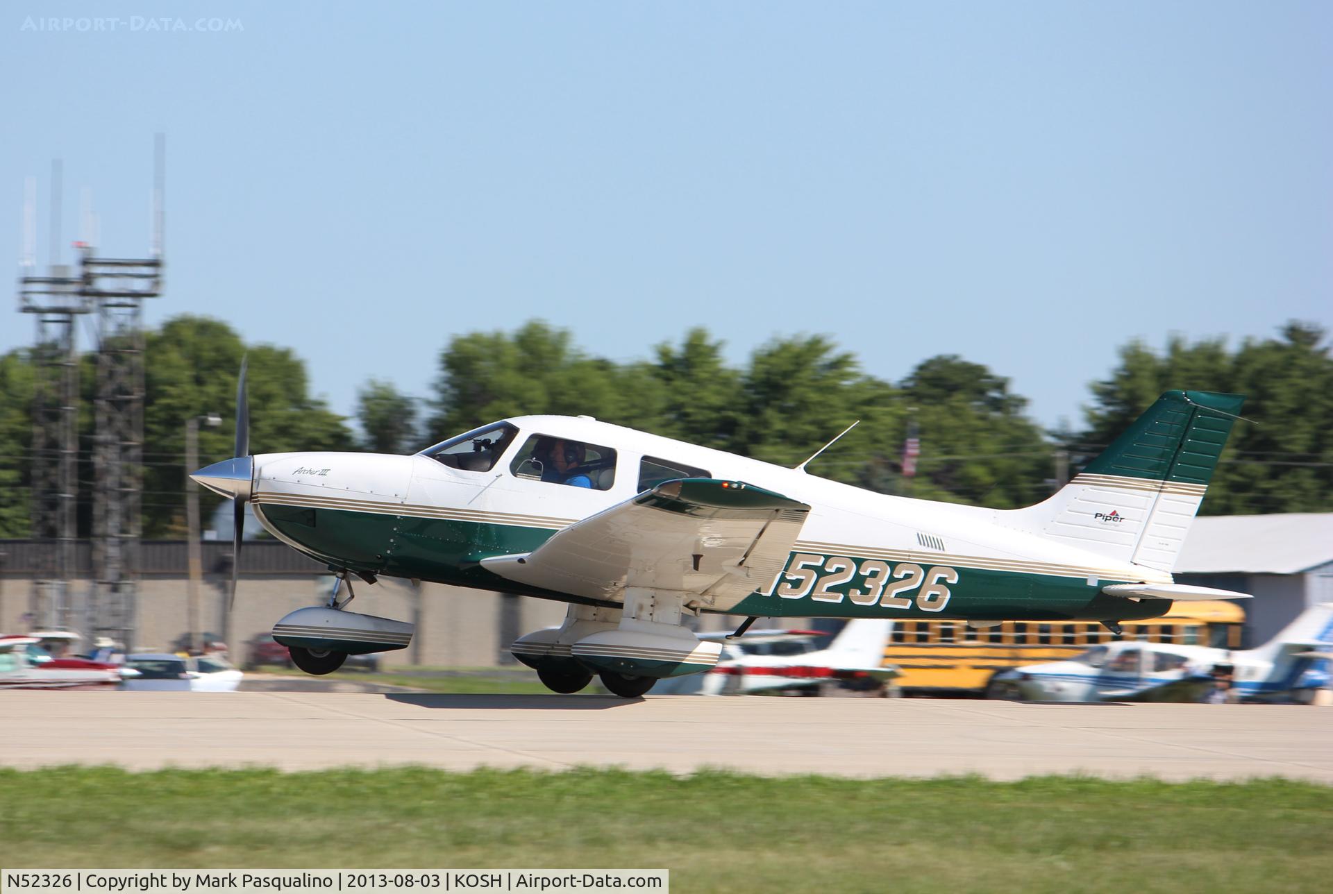 N52326, 2001 Piper PA-28-181 Archer C/N 2843450, Piper PA-28-181