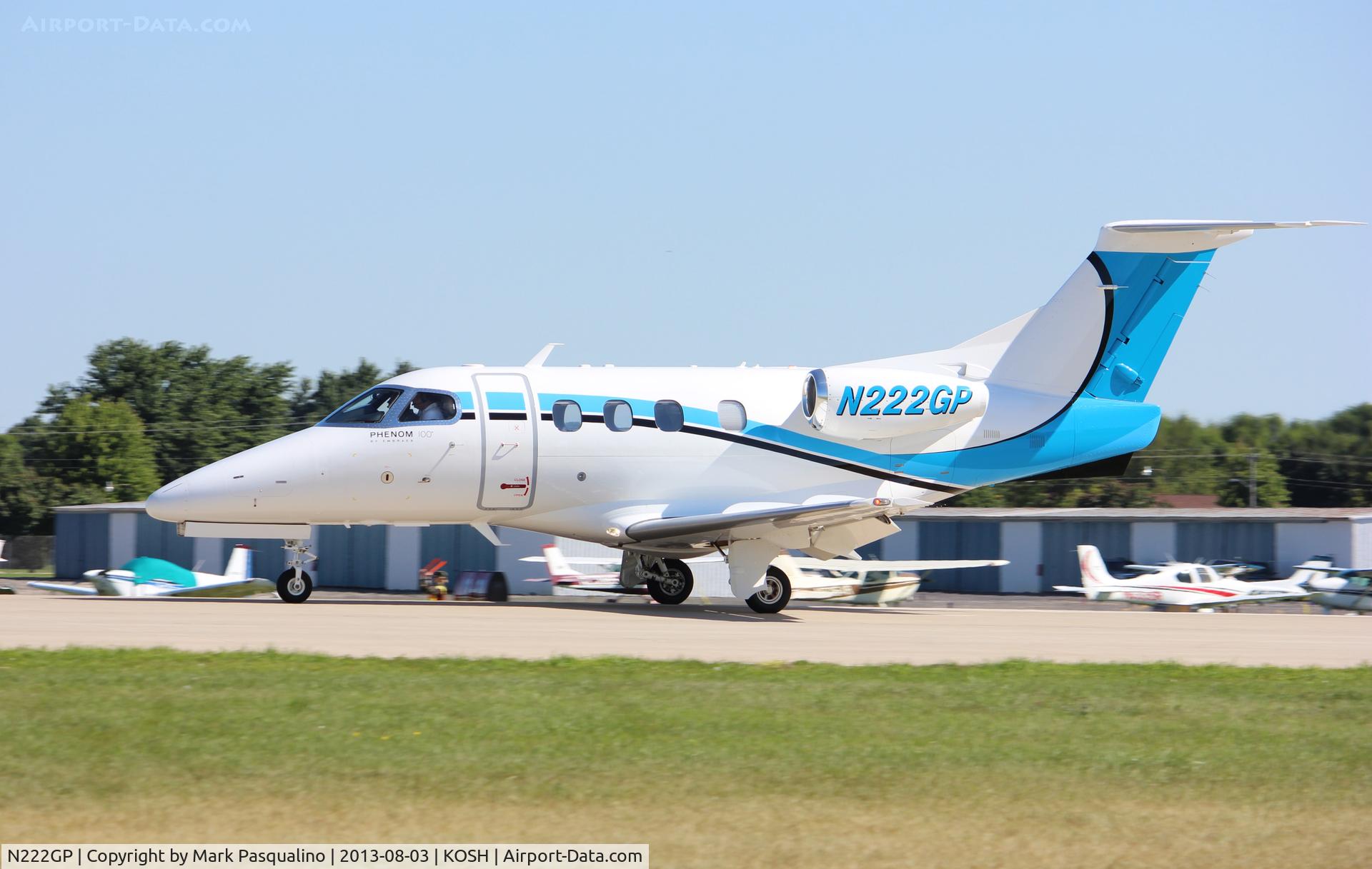 N222GP, 2010 Embraer EMB-500 Phenom 100 C/N 50000218, EMB-500