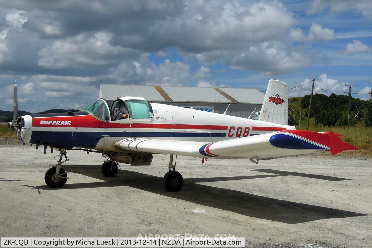 ZK-CQB, Fletcher FU24-950M C/N 7, At Dargaville