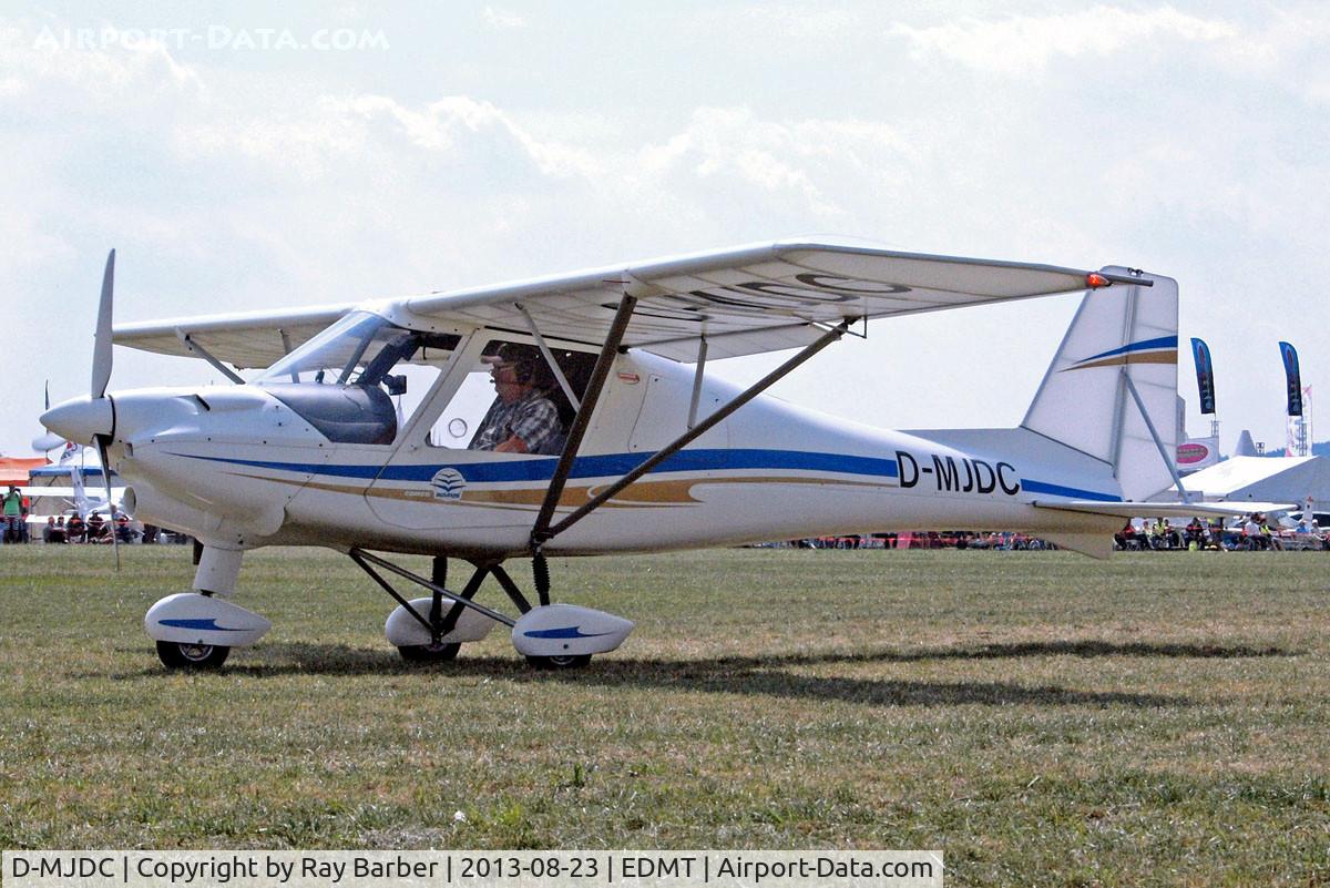 D-MJDC, Comco Ikarus C42 C/N Not found D-MJDC, Comco Ikarus C-42 Cyclone [Unknown] Tannheim~D 23/08/2013