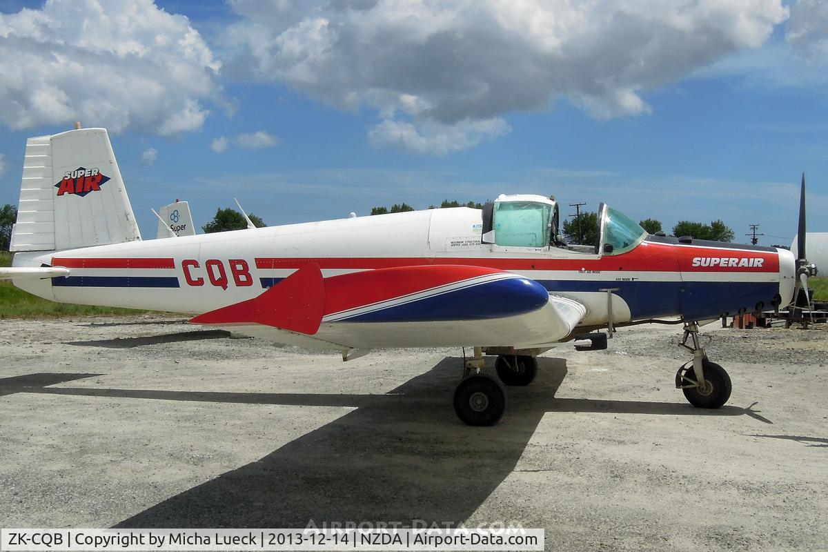 ZK-CQB, Fletcher FU24-950M C/N 7, At Dargaville