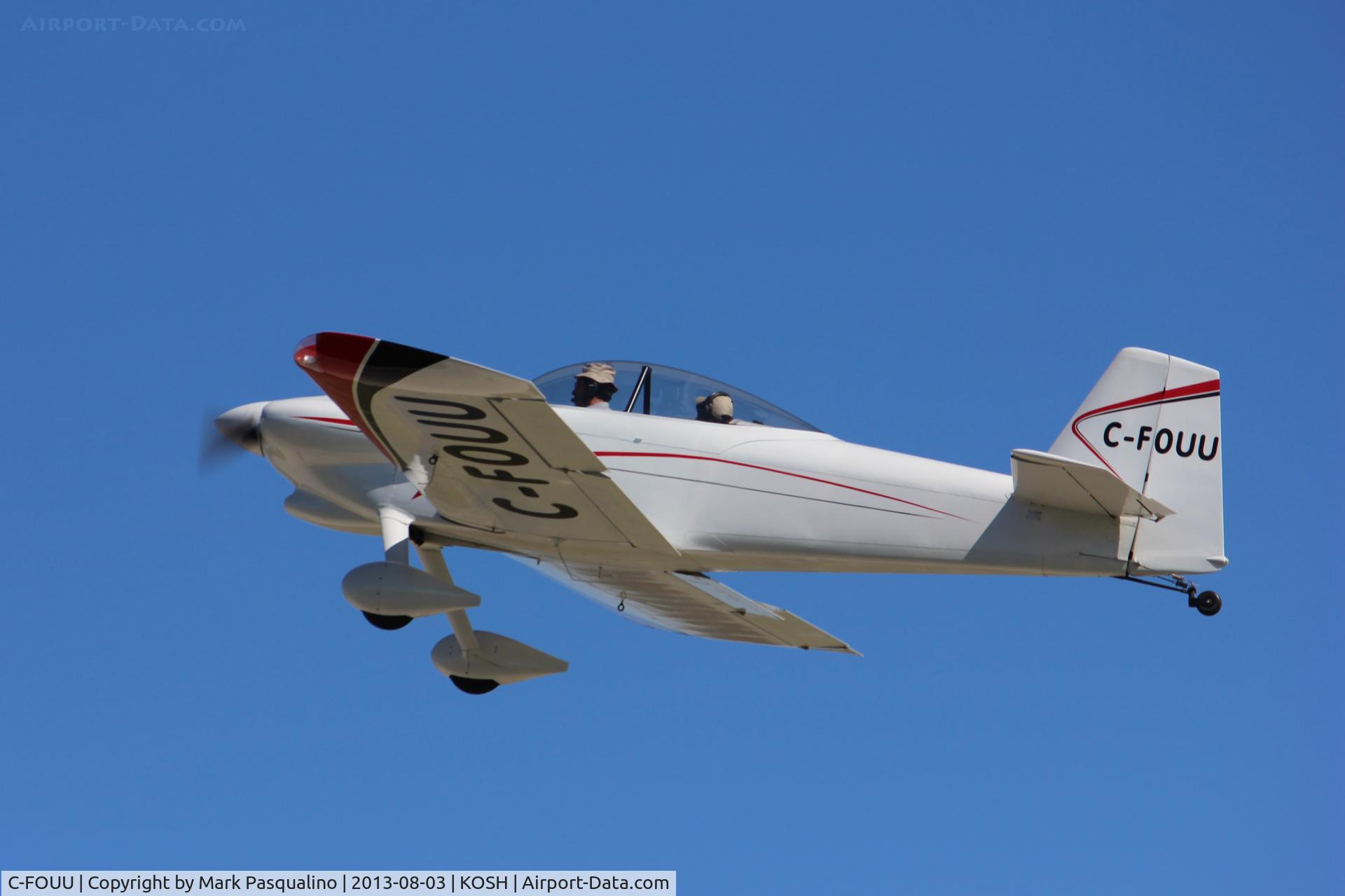 C-FOUU, 2011 Vans RV-4 C/N 4459, Vans RV-4