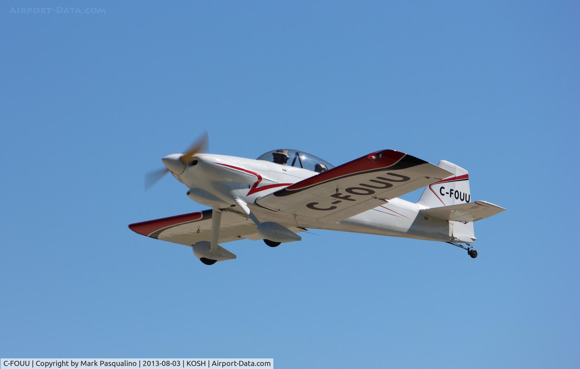 C-FOUU, 2011 Vans RV-4 C/N 4459, Vans RV-4