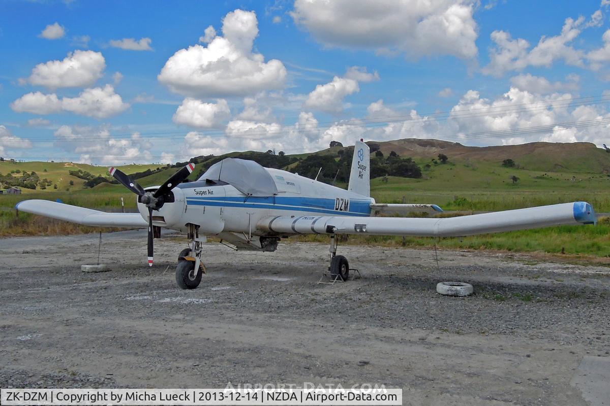 ZK-DZM, NZ Aerospace FU24-950 C/N 214, At Dargaville