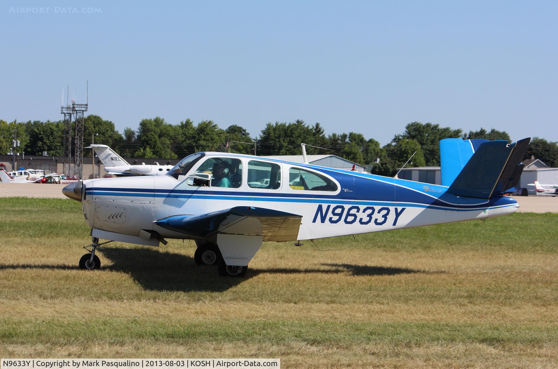 N9633Y, 1963 Beech P35 Bonanza C/N D-7150, Beech P35