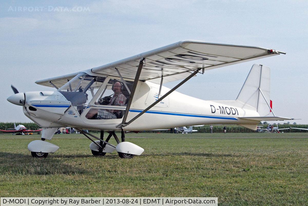 D-MODI, 1997 Comco Ikarus C42 C/N 9704-6018, Comco Ikarus C-42 Cyclone [9704-6018] Tannheim~D 24/08/2013