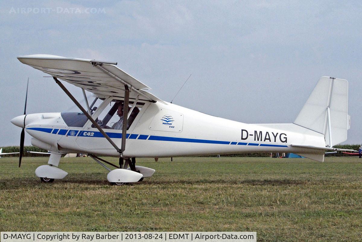 D-MAYG, Comco Ikarus C42 C/N Not found D-MAYG, Comco Ikarus C-42 Cyclone [Unknown] Tannheim~D 24/08/2013