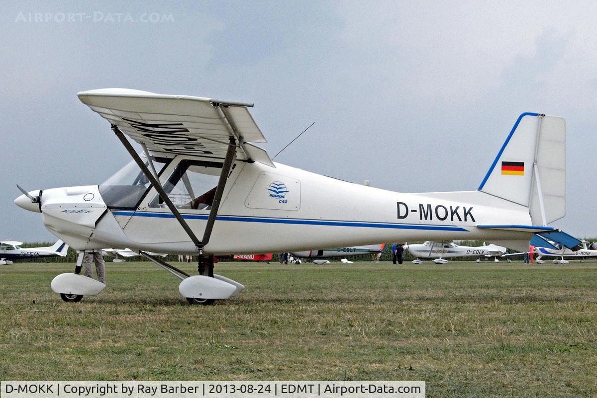D-MOKK, 1997 Comco Ikarus C42 C/N 9712-6072, Comco Ikarus C-42 Cyclone [9712-6072] Tannheim~D 24/08/2013