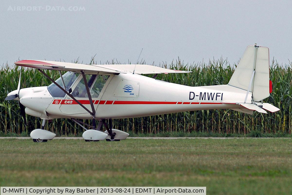 D-MWFI, 2002 Comco Ikarus C42 C/N 0201-6427, Comco Ikarus C-42 Cyclone [0201-6427] Tannheim~D 24/08/2013