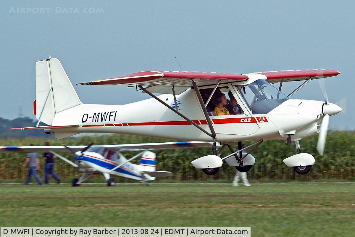 D-MWFI, 2002 Comco Ikarus C42 C/N 0201-6427, Comco Ikarus C-42 Cyclone [0201-6427] Tannheim~D 24/08/2013