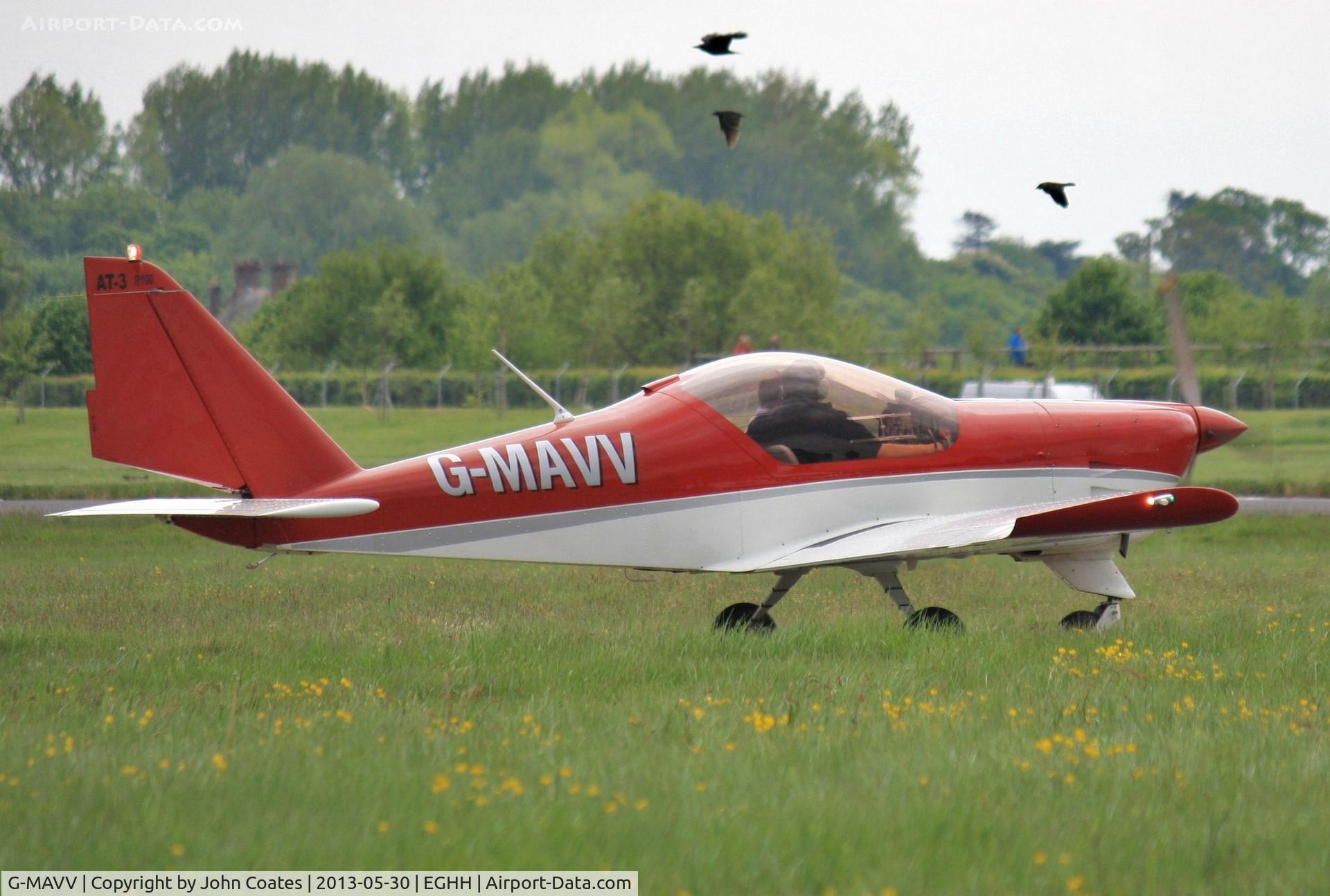G-MAVV, 2007 Aero AT-3 R100 C/N AT3-025, About to depart 08