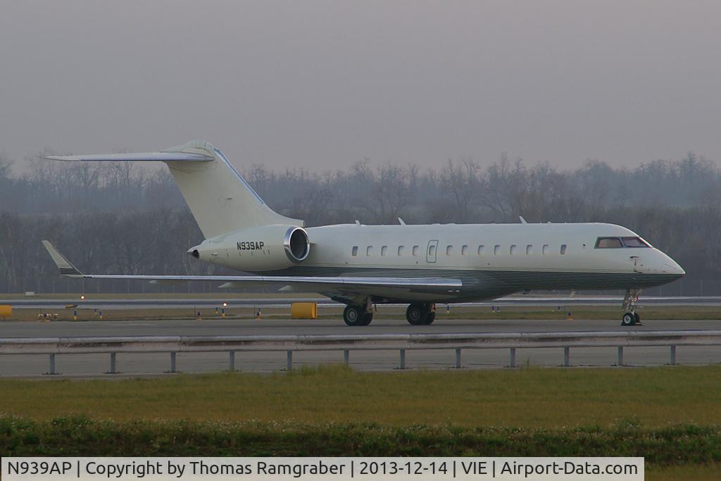 N939AP, Bombardier BD-700-1A10 Global 5000 C/N 9180, private Global 5000