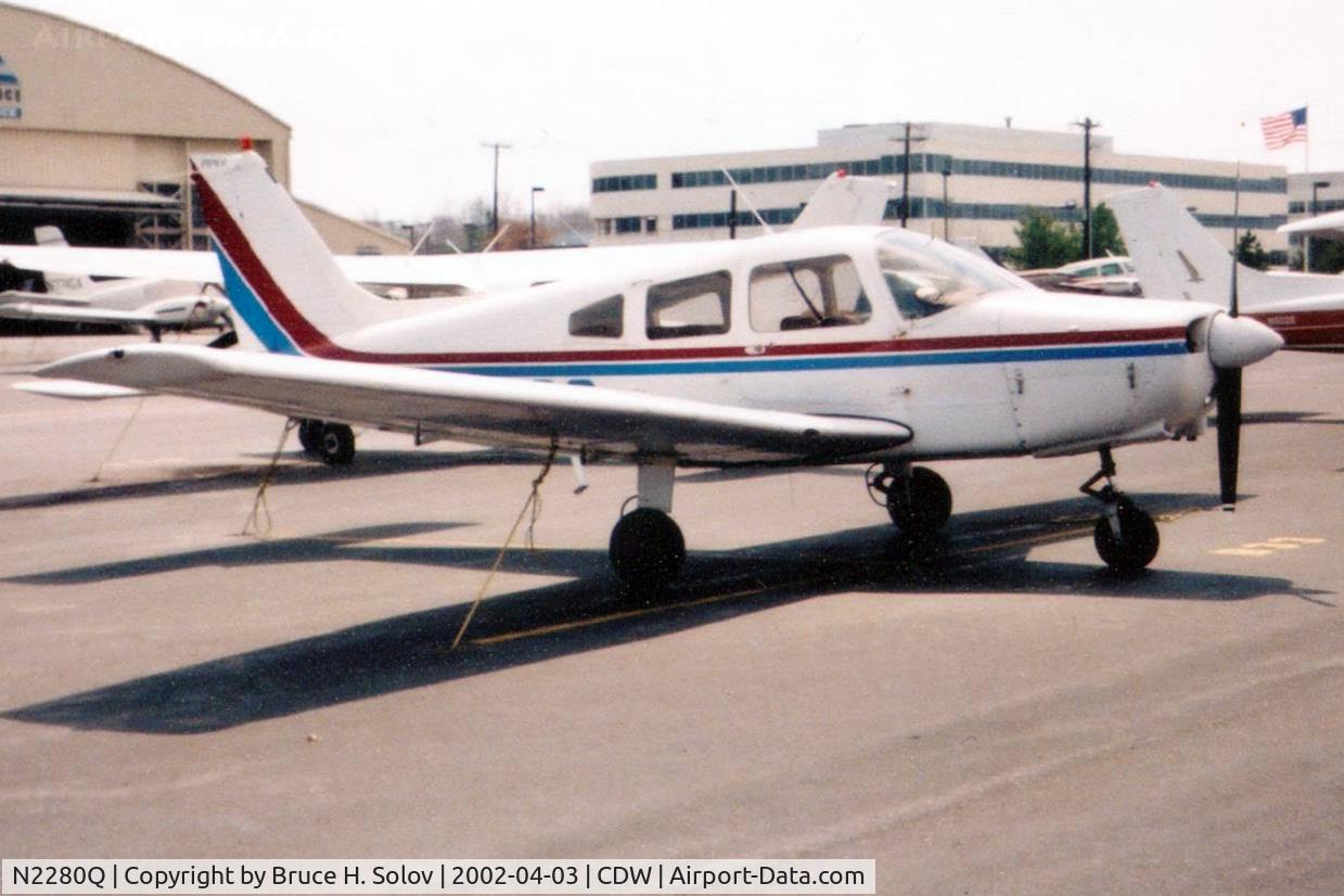 N2280Q, Piper PA-28-161 C/N 28-7716095, After a flight lesson in NJ