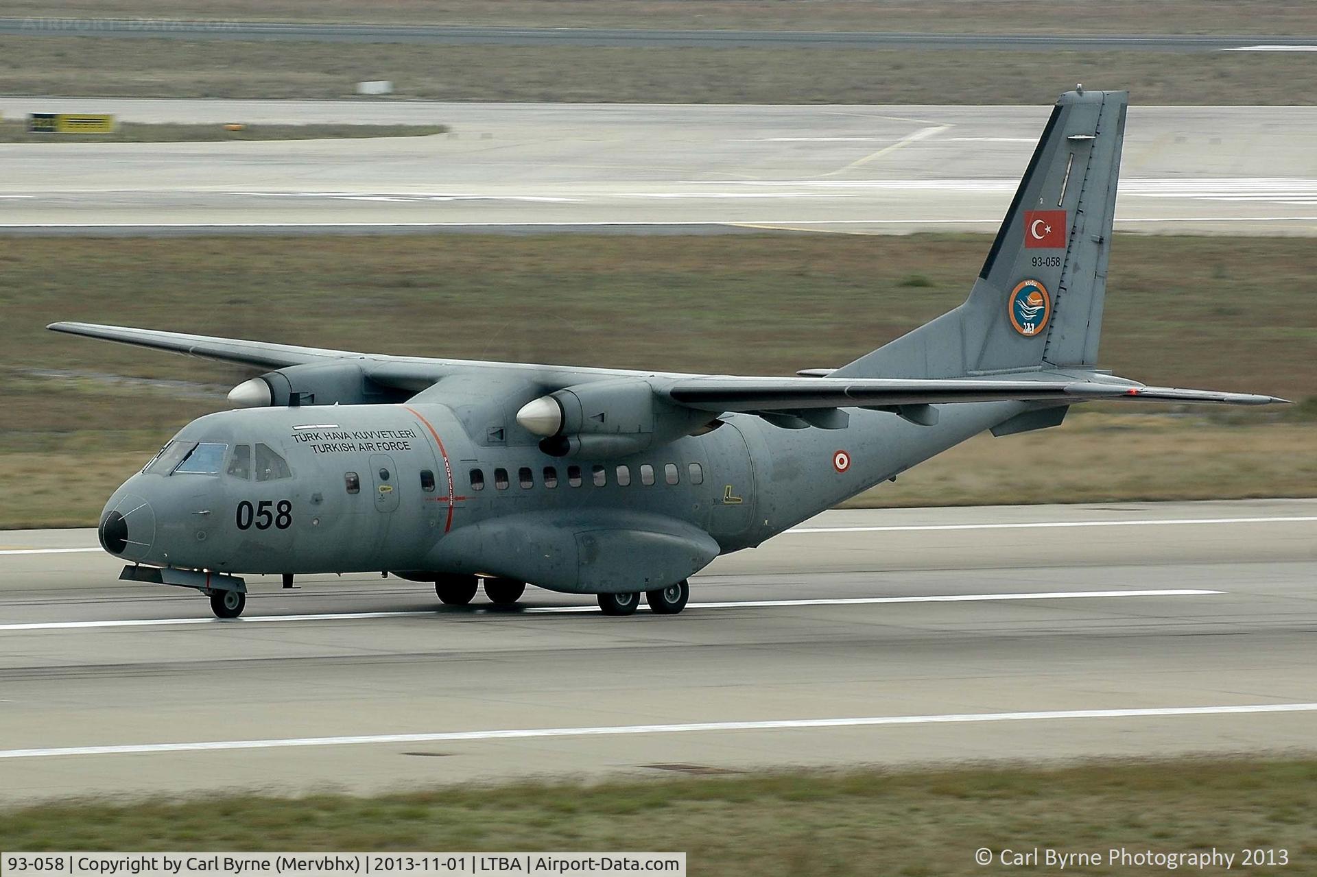 93-058, 1993 Airtech CN-235-100M C/N C058, Taken from the Fly Inn Shopping Mall.
