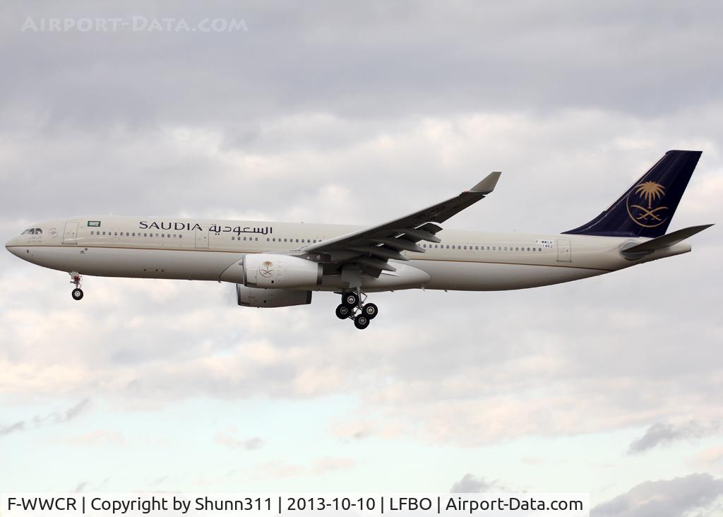 F-WWCR, 2013 Airbus A330-343X C/N 1462, C/n 1462 - To be HZ-AQK