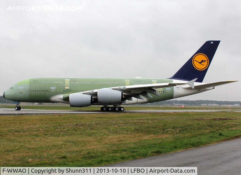 F-WWAO, 2013 Airbus A380-841 C/N 146, C/n 0146 - For Lufthansa as D-AIMK