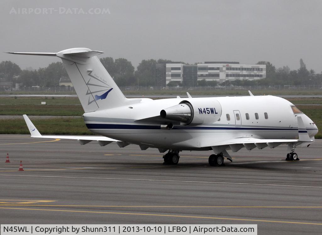 N45WL, 1983 Canadair Challenger 601 (CL-600-2A12) C/N 3004, Parked at the General Aviation...
