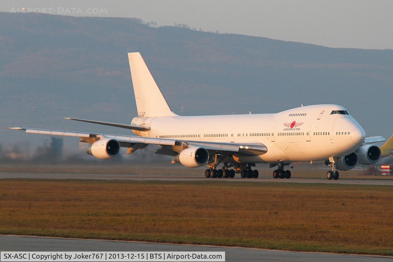 SX-ASC, 1987 Boeing 747-21AC C/N 23652, Aerospace One