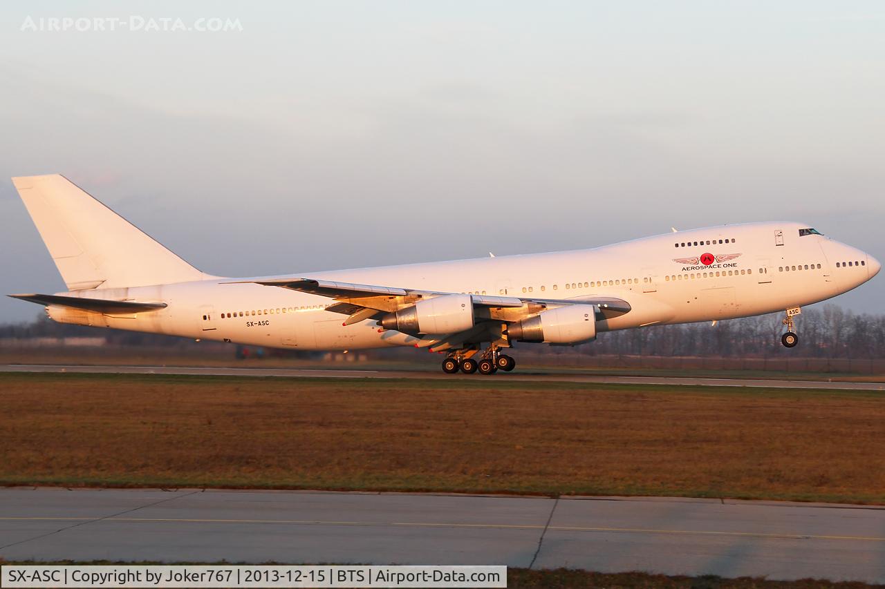 SX-ASC, 1987 Boeing 747-21AC C/N 23652, Aerospace One