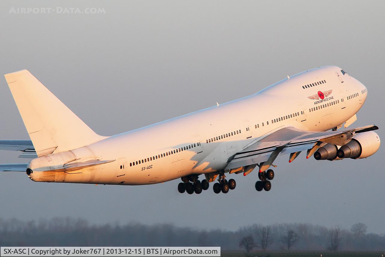 SX-ASC, 1987 Boeing 747-21AC C/N 23652, Aerospace One