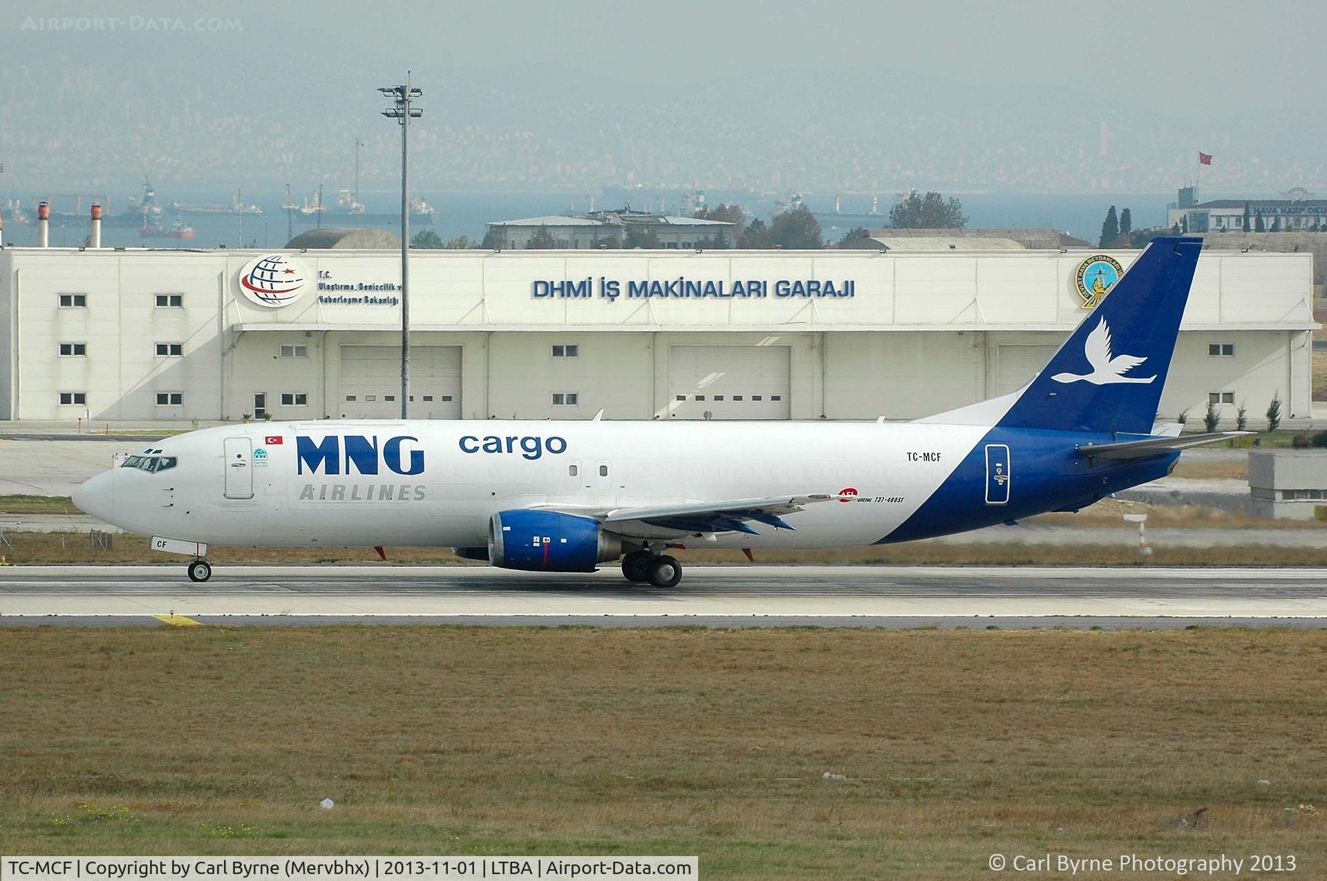 TC-MCF, 1989 Boeing 737-4K5 C/N 24126, Taken from the Fly Inn Shopping Mall.
