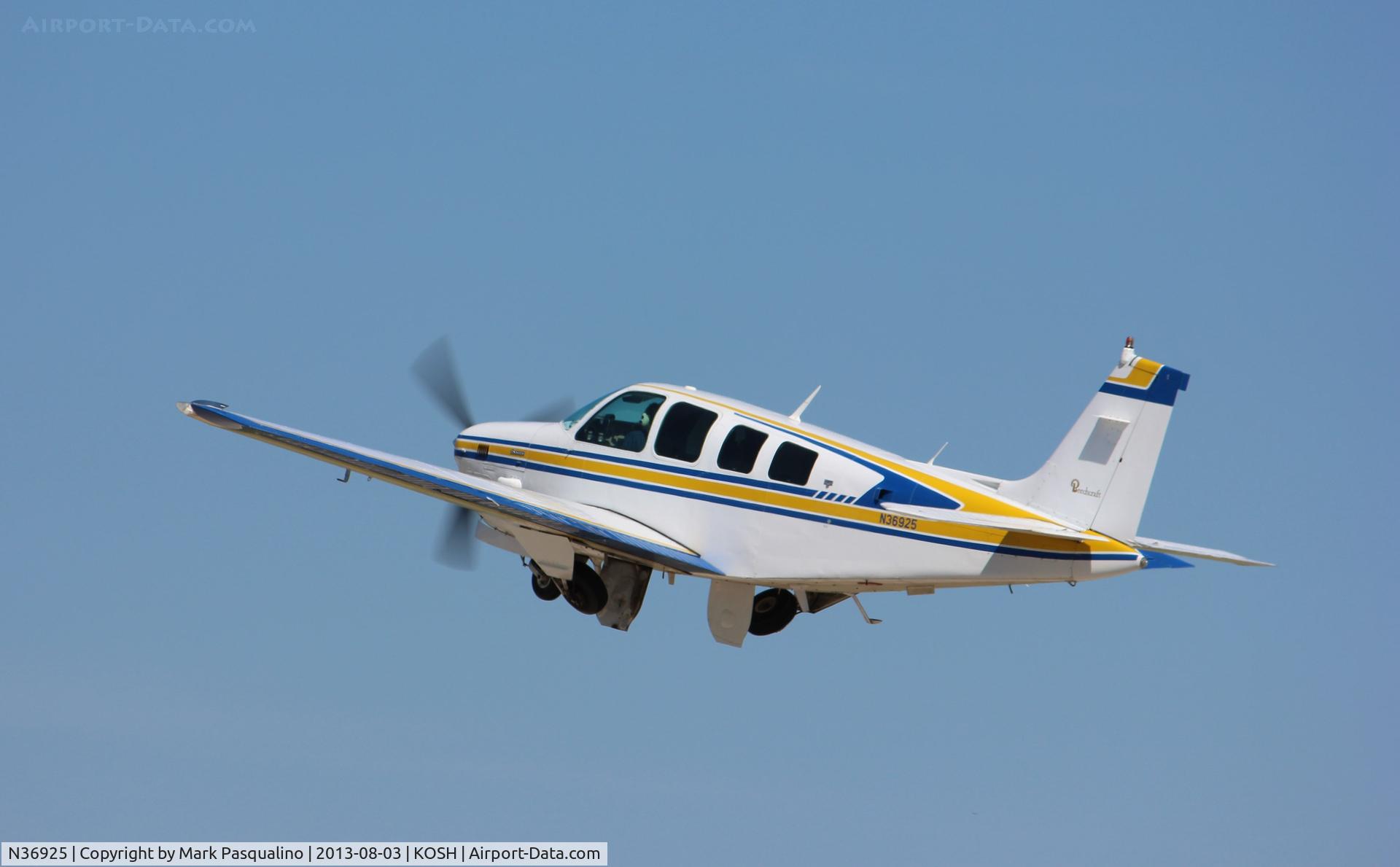 N36925, 1980 Beech A36TC Bonanza 36 C/N EA-126, Beech A36TC