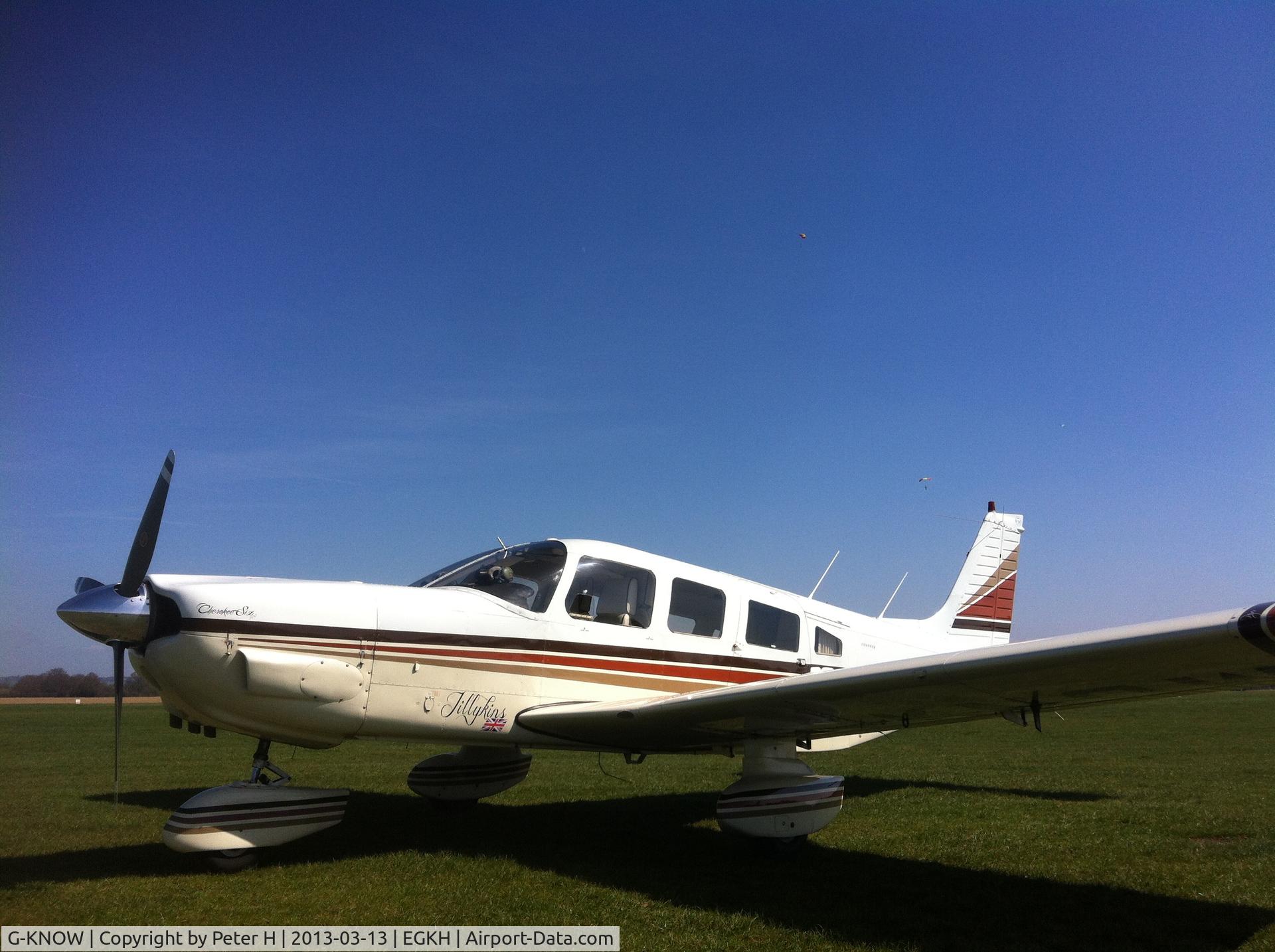 G-KNOW, 1978 Piper PA-32-300 Cherokee Six Cherokee Six C/N 32-7840111, Sunny Day