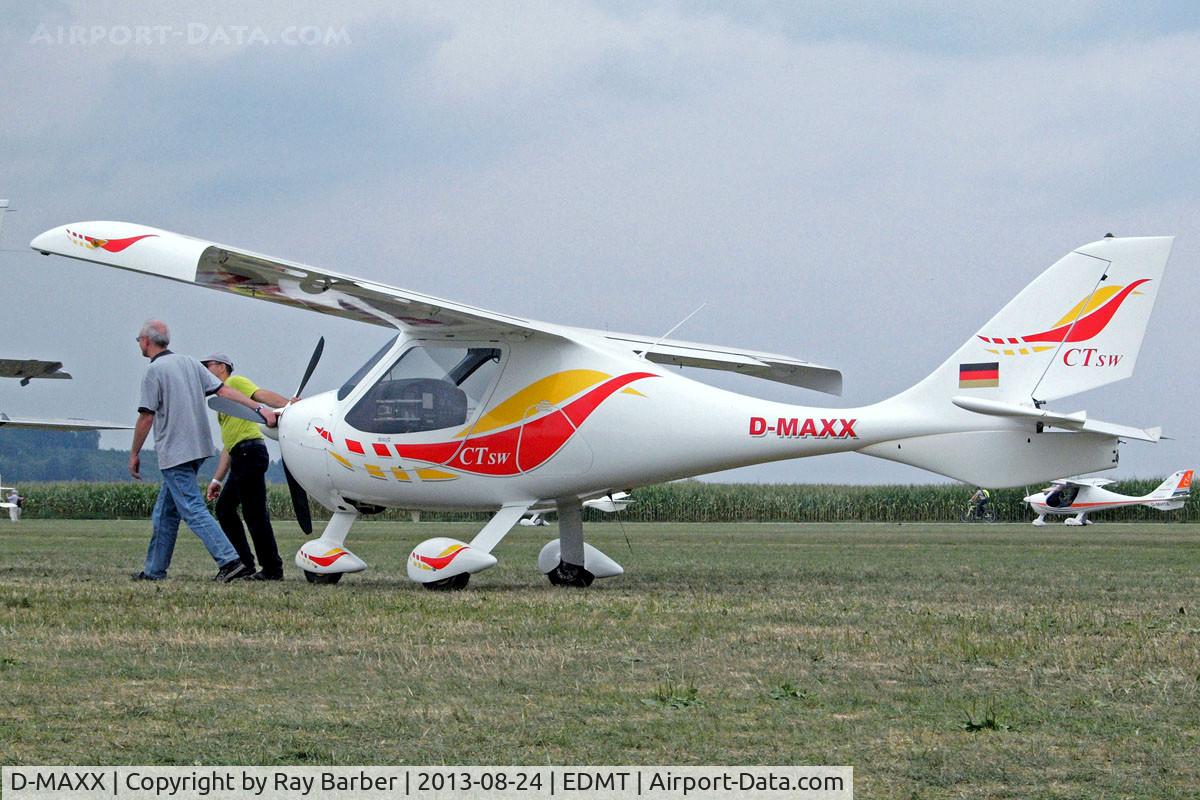 D-MAXX, Flight Design CTSW C/N 07-10-23, Flight Design CT-SW [07-10-23] Tannheim~D 24/08/2013