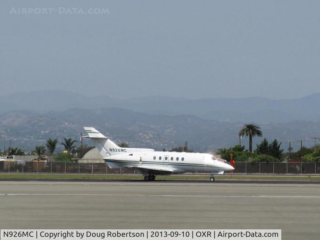 N926MC, 1978 Hawker Siddeley HS.125 Series 700A C/N 257021, 1978 Hawker Siddeley HS.125 700A, two Honeywell TFE 731 Turbofans, EXPERIMENTAL Class, taxi to Golden West ramp