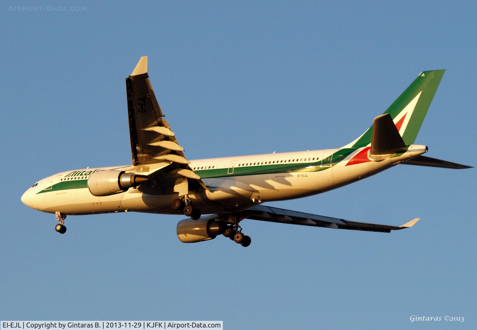EI-EJL, 2011 Airbus A330-202 C/N 1283, Going To A Landing on 31R, JFK