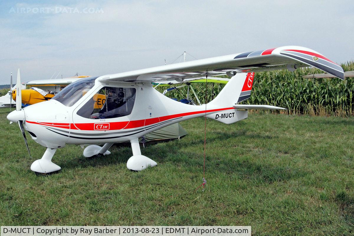 D-MUCT, Flight Design CTSW C/N 07-05-20, Flight Design CT-SW [07-05-20] Tannheim~D 23/08/2013