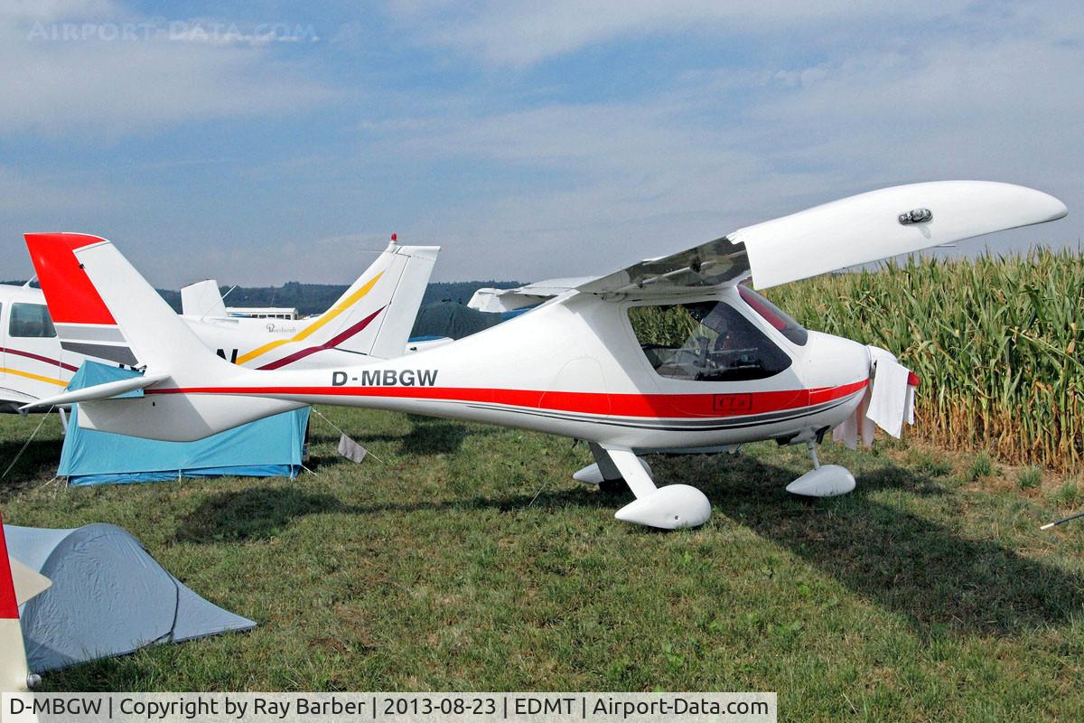 D-MBGW, Flight Design CT2K C/N 02-05-01-20, Flight Design CT-2K [02-05-01-20] Tannheim~D 23/08/2013