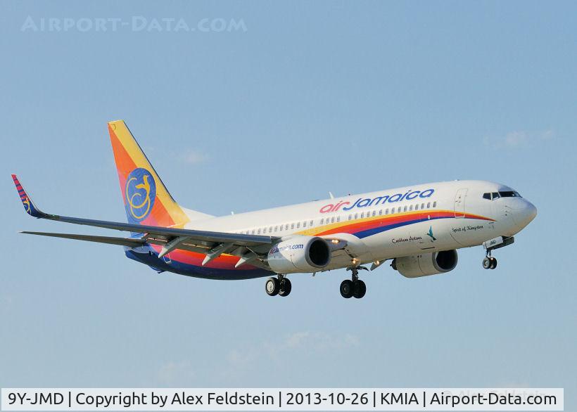 9Y-JMD, 2007 Boeing 737-8Q8 C/N 30720, Miami International