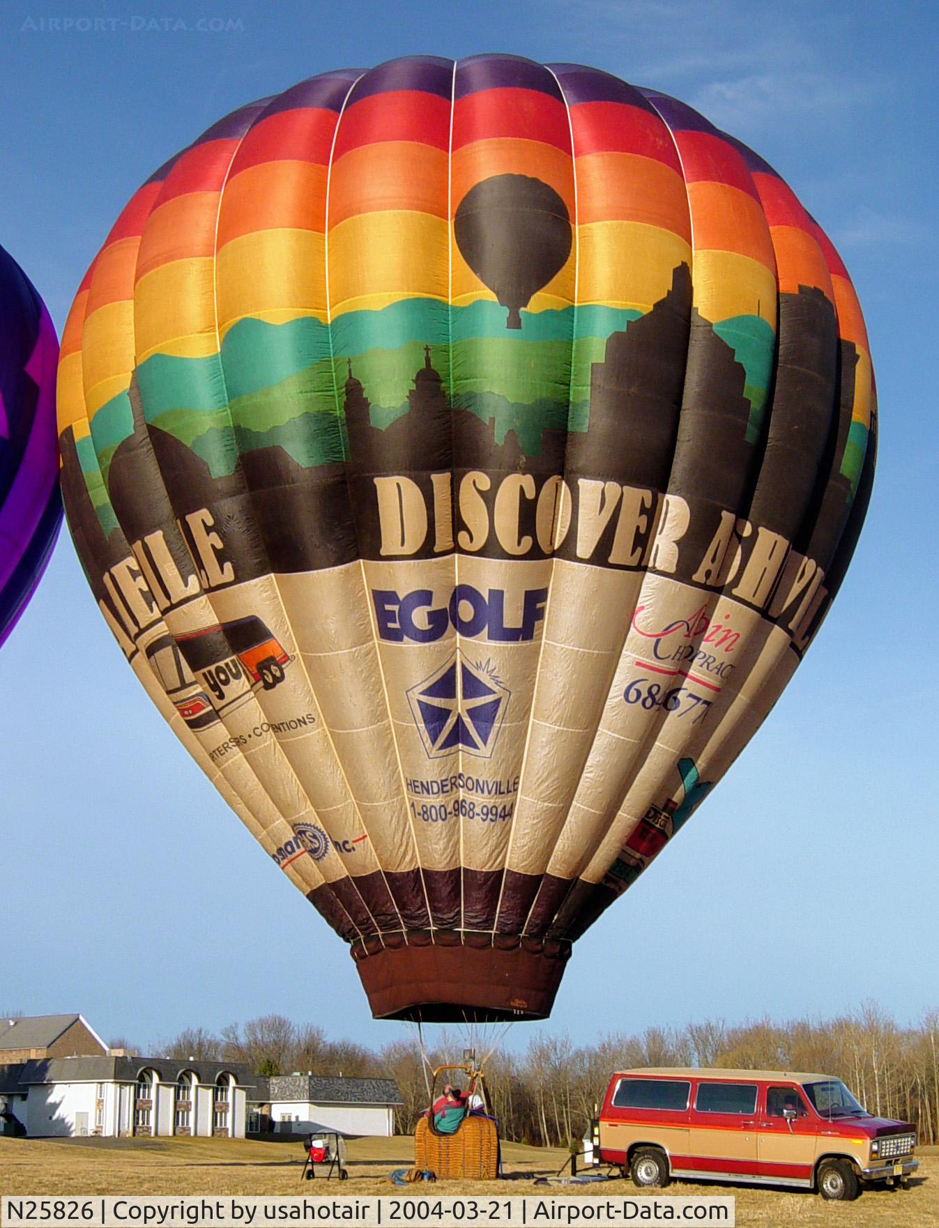 N25826, Balloon Works FIREFLY 8 C/N F8-407, 